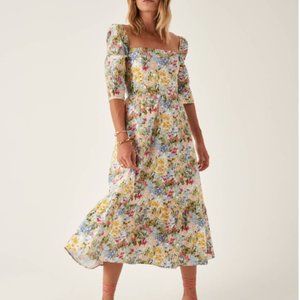 Reformation Cyprus Dress Countryside